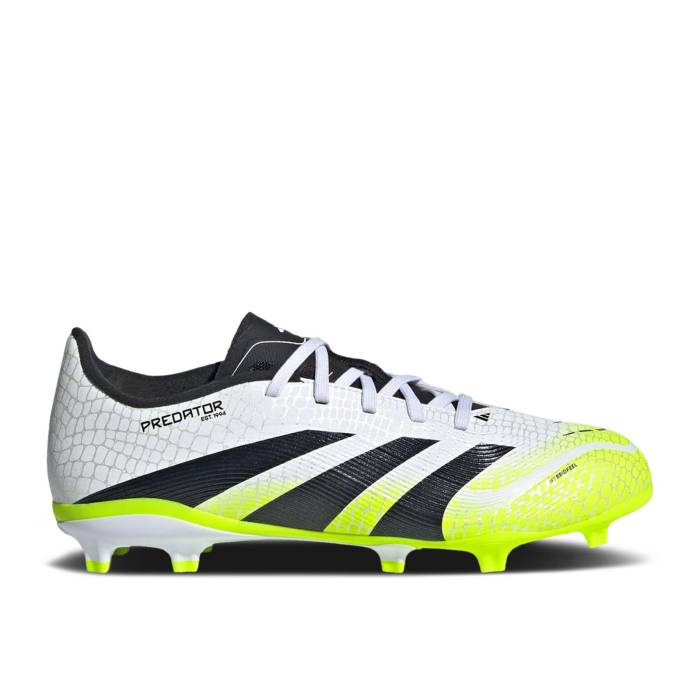 アディダス Adidas 【 Predator League Fg Mg K \u0027Radiant Blaze Pack\u0027 Youth Cloud White/Core Black/Lucid Lemon 】 プレデター お坊っちゃん キッズ 白いこと 白いこと 中核グループ 黒いこと 黒いこと