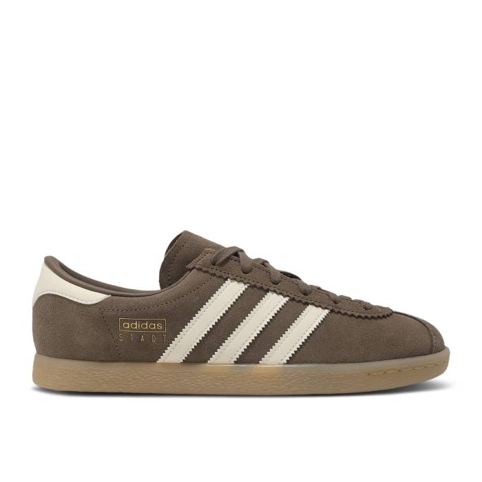 アディダス Adidas 【 Stadt \u0027Earth Strata\u0027 Men Earth Strata/Cream White/Gum 】 メンズ 皮膚軟化剤 白いこと 白いこと
