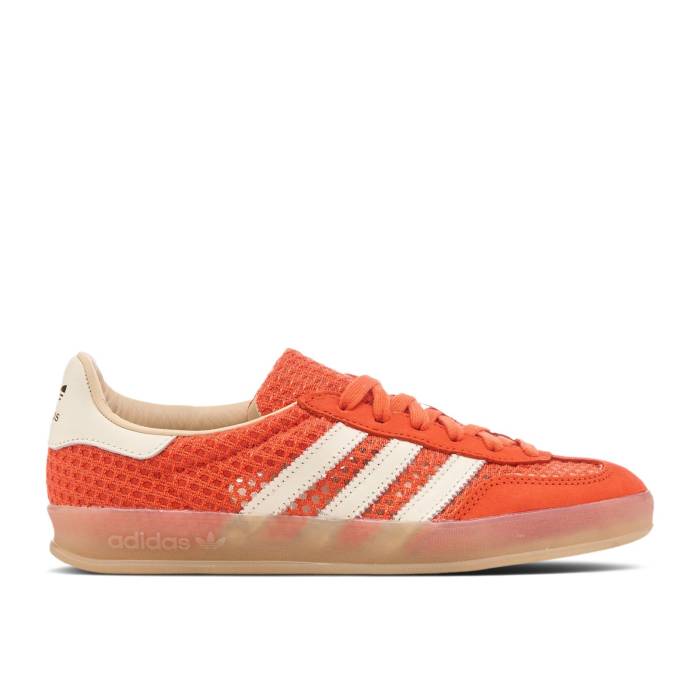 アディダス Adidas 【 Gazelle Indoor \u0027Orange Off White\u0027 Men Glory Amber/Off White/Beige 】 ガゼル メンズ 白いこと 白いこと ベージュ