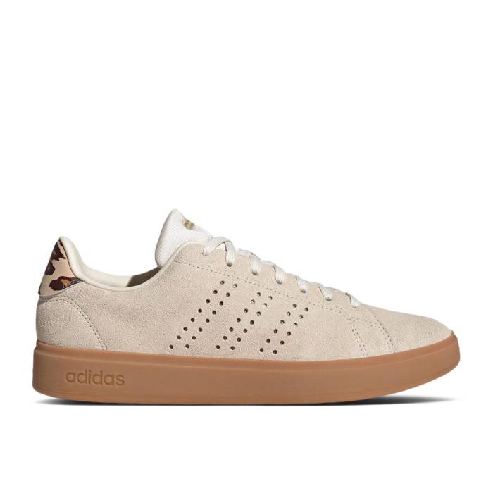 アディダス Adidas 【 Wmns Advantage 2.0 \u0027Cheetah Heel\u0027 Women Wonder White/Bronze Strata/Matte Gold 】 レディース 白いこと 白いこと 銅・ブロンズ ゴールド