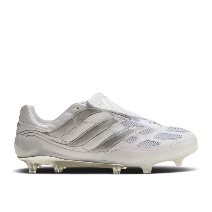 アディダス Adidas 【 Predator Precision Fg \u0027White Silver Metallic\u0027 Men Cloud White/Silver Metallic/Iron Metallic 】 プレデター Silver しろがね色・しろがね色 メンズ 白いこと 白いこと Silver しろがね色・しろがね色