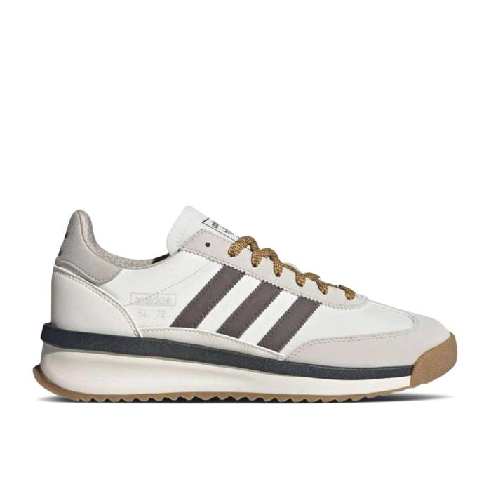 アディダス Adidas 【 Sl 72 Rtn Chalk White Charcoal Pre Yellow Men Chalk White/Charcoal/Pre Yellow 】 白色 ホワイト チャコール メンズ 白色 ホワイト チャコール yellow 黄色・イエロー