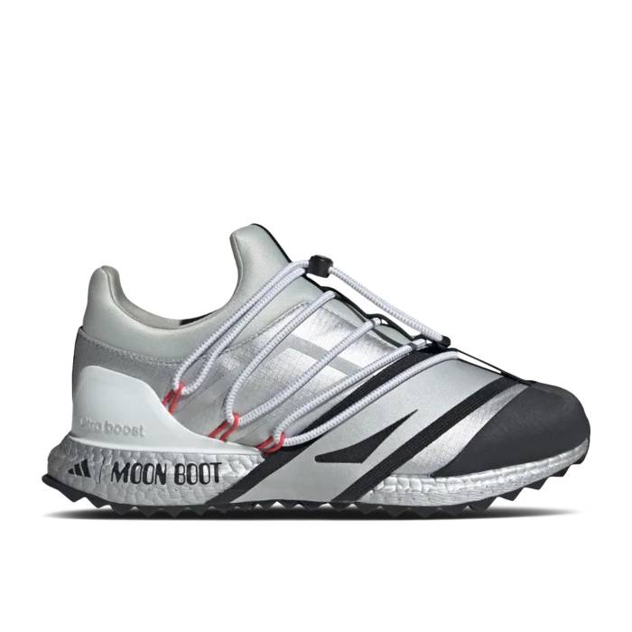 アディダス Adidas 【 Moon Boot X Ultraboost 1.0 'Silver' Men Silver Metallic/Core Black/Semi Lucid Red 】 ブーツ メンズ Silver 銀色・シルバー コア 黒色 ブラック Red 赤・レッド 48,060円