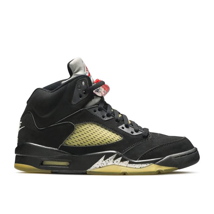 ナイキ エアジョーダン Air Jordan 【 Jordan 5 Retro \u0027Metallic\u0027 2000 Men Black/Black/Metallic Silver 】 レトロ メンズ 黒いこと 黒いこと Silver しろがね色・しろがね色