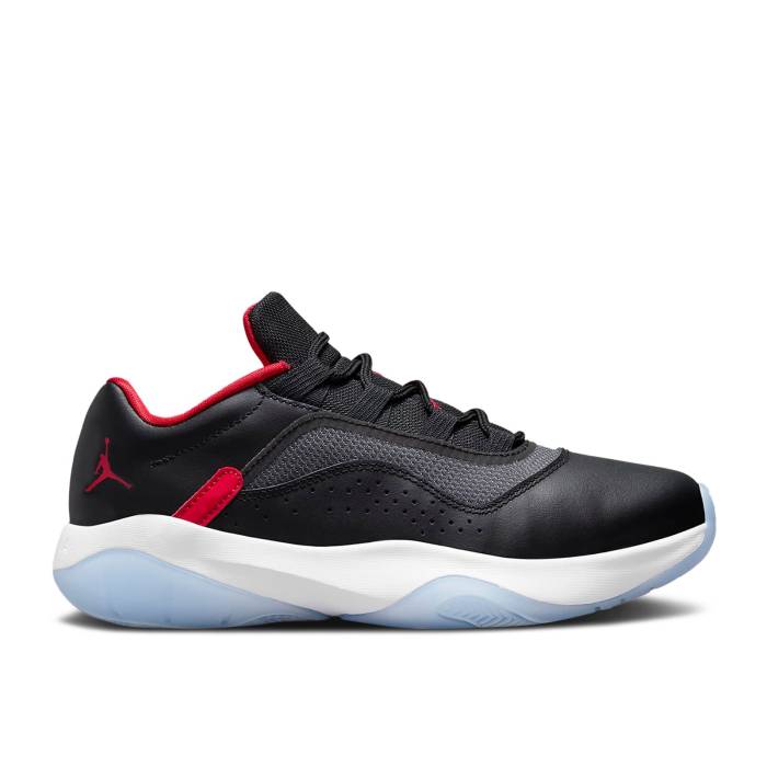 ナイキ エアジョーダン Air Jordan 【 Jordan 11 Cmft Low ガウス \u0027Bred\u0027 Youth Black/White/University Red 】 お坊っちゃん キッズ 黒いこと 黒いこと 白いこと 白いこと Red 赤・赤いこと
