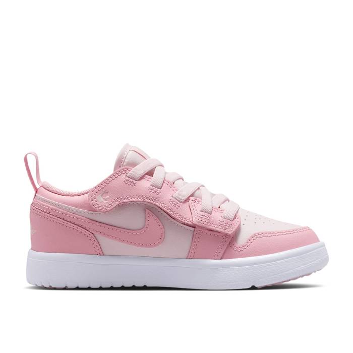 ナイキ　エアジョーダン Air Jordan 【 Jordan 1 Low Alt Ps 'Medium Soft Pink' Youth Medium Soft Pink/White/Pearl Pink 】 ジュニア キッズ pink ピンク 白色 ホワイト パール｜スニケス