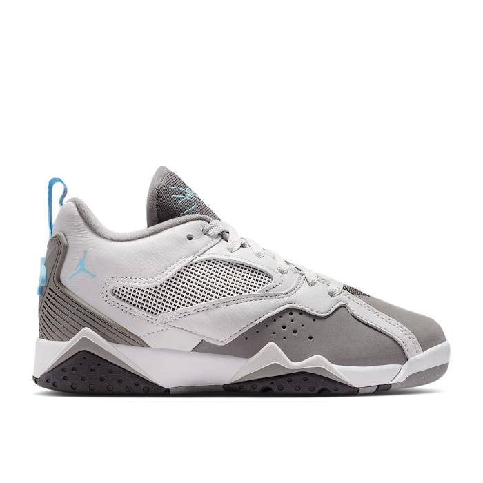 ナイキ エアジョーダン Air Jordan 【 Jordan Mvp 92 ガウス \u0027Photon Dust/Flat Pewter/White/Blue Chill\u0027 Youth Photon Dust/Flat Pewter/White/Blue Chill 】 お坊っちゃん キッズ 白いこと 白いこと 青碧 青碧