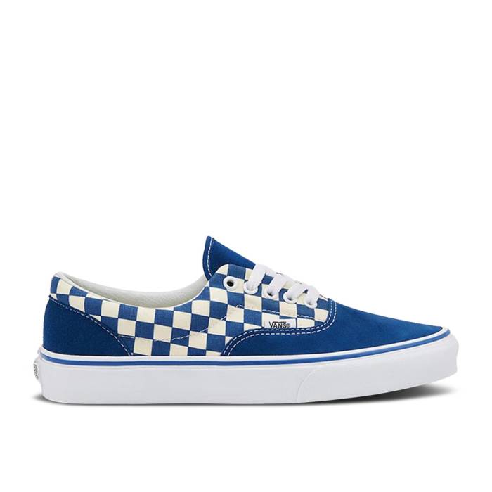 ヴァンズ Vans 【 Era \u0027Primary Checkerboard - True Blue\u0027 Men True Blue/White 】 メンズ 青味 青み 白いこと 白いこと