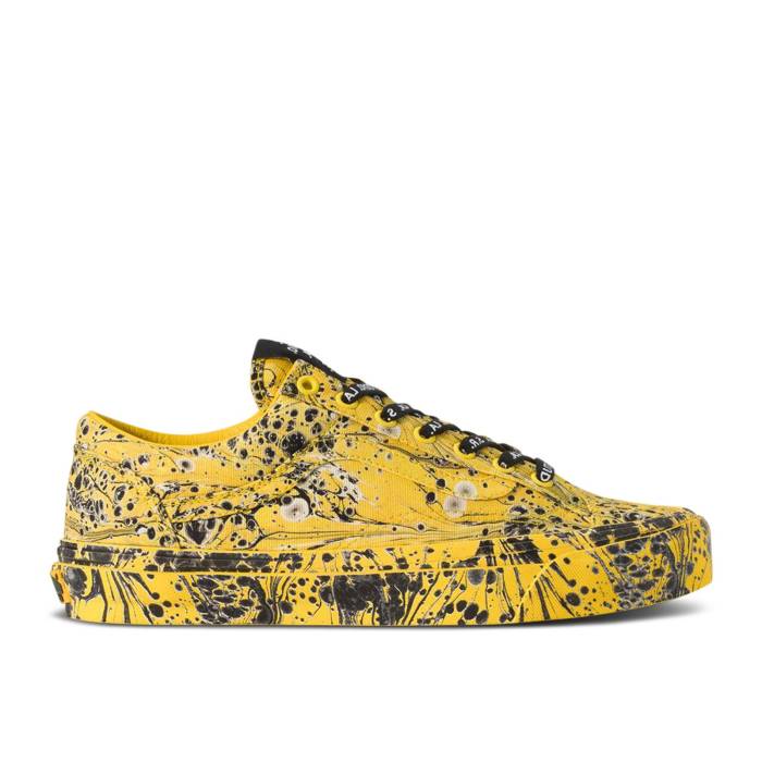ヴァンズ Vans 【 S.r. Studio. La. Ca. X Authentic 44 Vibram Cyber Yellow Marbled Men Cyber Yellow 】 オーセンティック yellow 黄色・イエロー メンズ yellow 黄色・イエロー