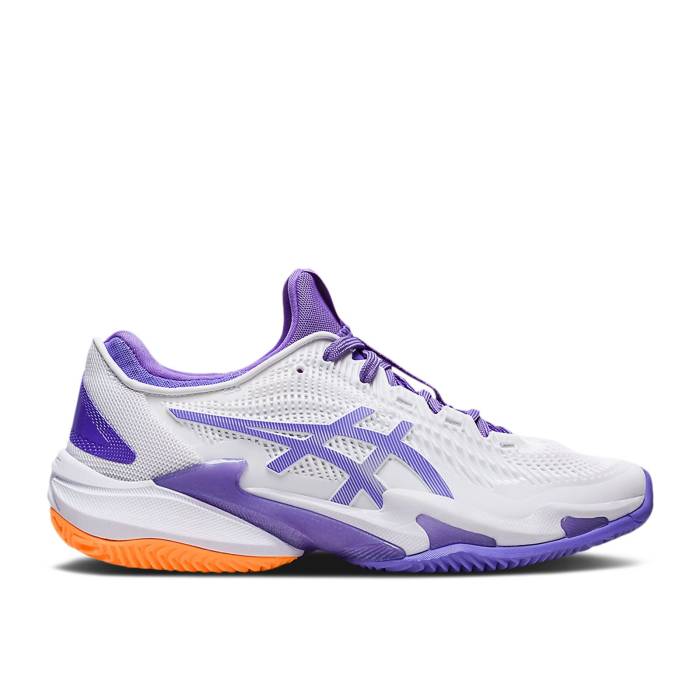アシックス Asics 【 Wmns Court Ff 3 Clay 'White Amethyst' Women White/Amethyst 】 コート レディース 白色 ホワイト