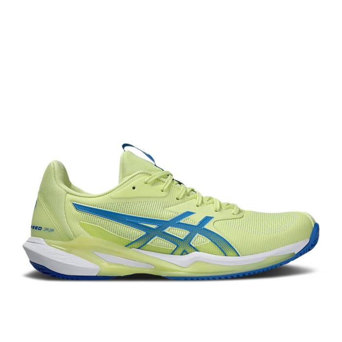 アシックス Asics 【 Wmns Solution Speed Ff 3 Clay \u0027Huddle Yellow Blue Coast\u0027 Women Huddle Yellow/Blue Coast 】 Speed す早さ yellow 黄味がかった・黄色 青み 青色 レディース yellow 黄味がかった・黄色 青み 青色