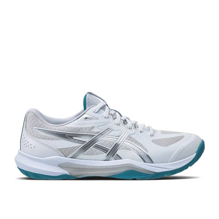 アシックス Asics 【 Gel Tactic 13 Wide White Pure Silver Aqua Men White/Pure Silver 】 タクティック 13 サーティーン ピュア Silver 銀色・シルバー メンズ 白色 ホワイト ピュア Silver 銀色・シルバー