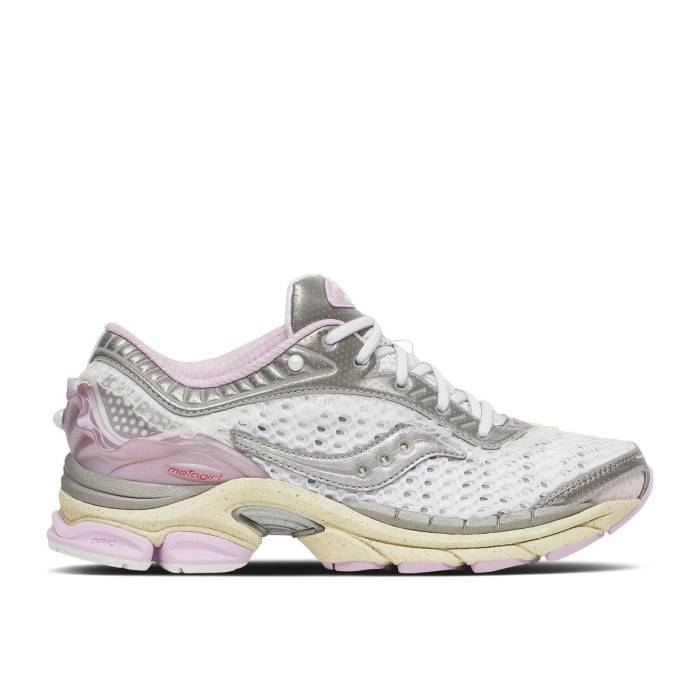 サッカニー Saucony 【 Metagirl X Wmns Progrid Paramount \u0027Daughter Of The Moon\u0027 Women Moon/Lilac 】 レディース