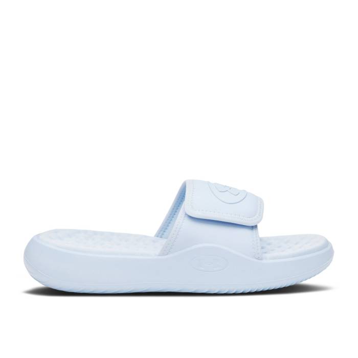 アンダーアーマー Under Armour 【 Wmns Ignite Pro 8 Slide \u0027Nimbus Blue\u0027 Women Nimbus Blue 】 イグナイト 労働者階級 Slide サンダル レディース 青碧 青碧