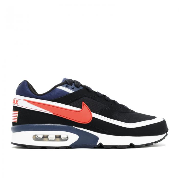 【 NIKE AIR MAX BW 'OLYMPIC' / BLACK CRIMSON MIDNIGHT NAVY 】 マックス 黒色 ブラック クリムゾン 紺色 ネイビー エアマックス スニーカー メンズ ナイキ