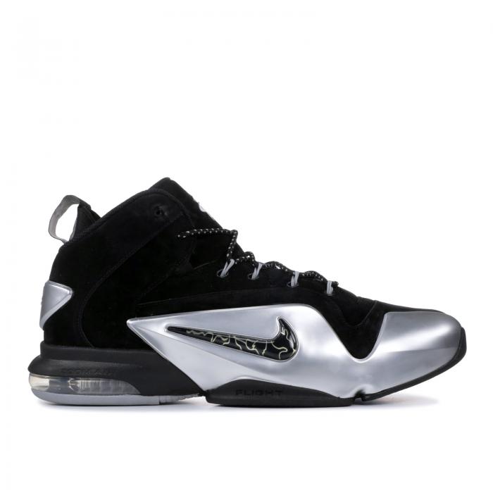 ナイキ Nike ズームレンズ ペニー 奨励金 真っ黒 ブラック アッシュグレー 銀色 Black Silver スニーカー メンズ Premium Silver Nike Zoom Penny Vi Metallic Black メンズ スニーカー 流行り物銘柄 心地好い ファッション スニーカー Fakenhamacademynorfolk Org