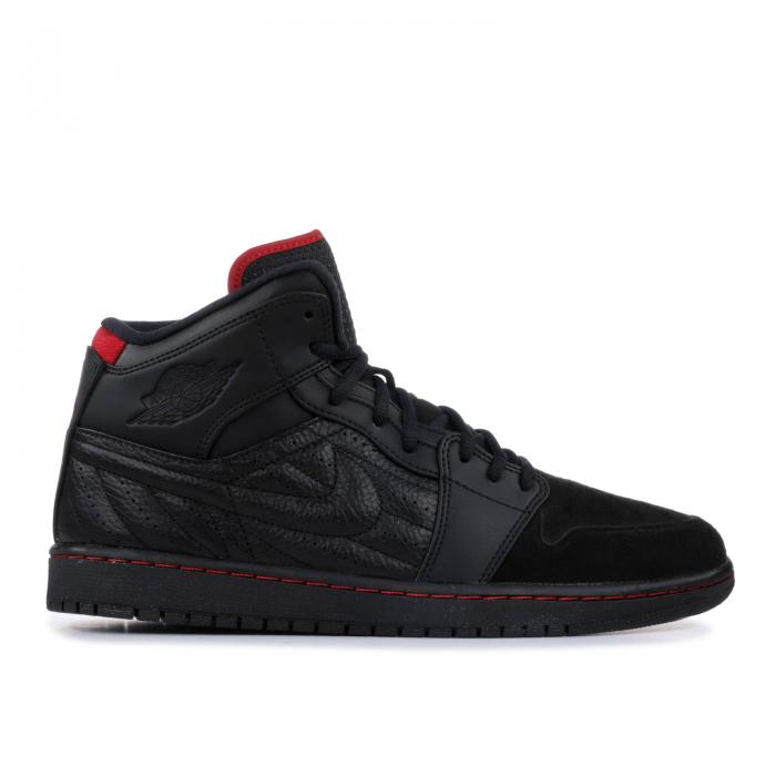 【 AIR JORDAN JORDAN 1 RETRO 99 'BRED' / BLACK GYM RED BLACK 】 ナイキ 黒色 ブラック 赤 レッド エアジョーダン スニーカー メンズ