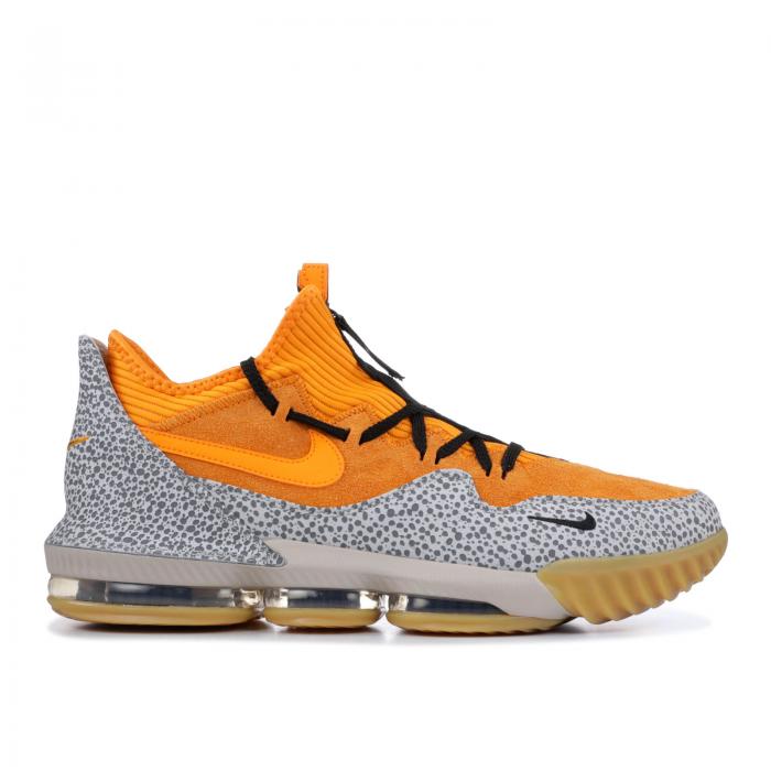 ナイキ Nike レブロン Safari スニーカー メンズ Nike Atmos X Lebron 16 Low Kumquat Kumquatblack メンズ スニーカー 流行り物商標 軽い ファッション スニーカー Saitenweise Net