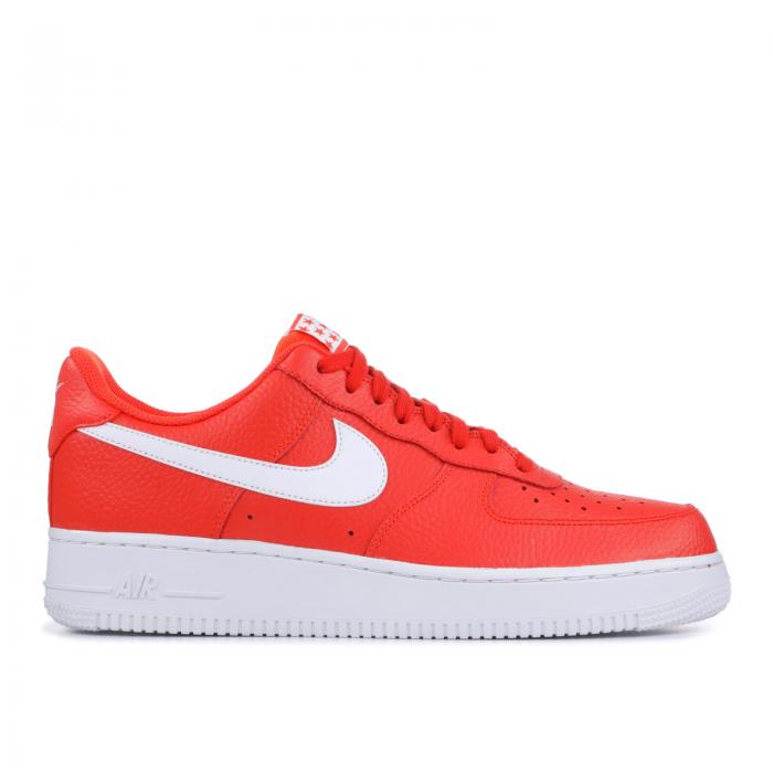【 NIKE AIR FORCE 1 LOW '07 'TEAM ORANGE' / TEAM ORANGE WHITE 】 チーム 橙 オレンジ 白色 ホワイト エアフォース スニーカー メンズ ナイキ