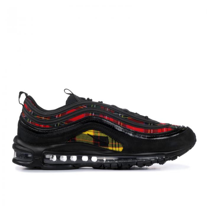 ナイキ Nike 風情 マックス 涅色 黒色 エアマックス Tartan スニーカー レディース Air Nike Wmns 97 Se Black Blackuniversity Redamarillo モードブランド名 軽い ファッション スニーカー Klubwino Pl