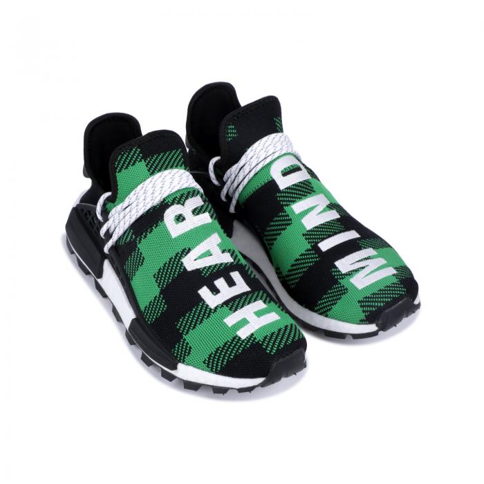 human race green plaid