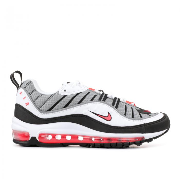 ナイキ Nike 天空 マックス 白色 白さ 銀鼠色 Ag エアマックス Solar Red スニーカー レディース Air Silver Nike Wmns 98 White Solar Reddustreflect 流行り物商品名 インフォーマル ファッション スニーカー Pasadenasportsnow Com