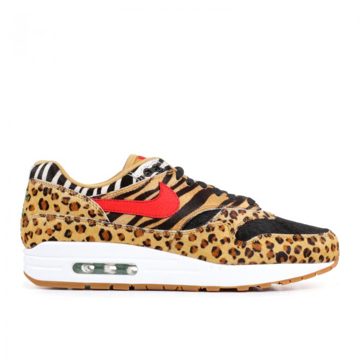 【 NIKE ATMOS X AIR MAX 1 DLX ANIMAL PACK 2018 / WHEAT BISON CLASSIC GREEN SPORT 】 マックス ウィート クラシック 緑 グリーン エアマックス スニーカー メンズ ナイキ