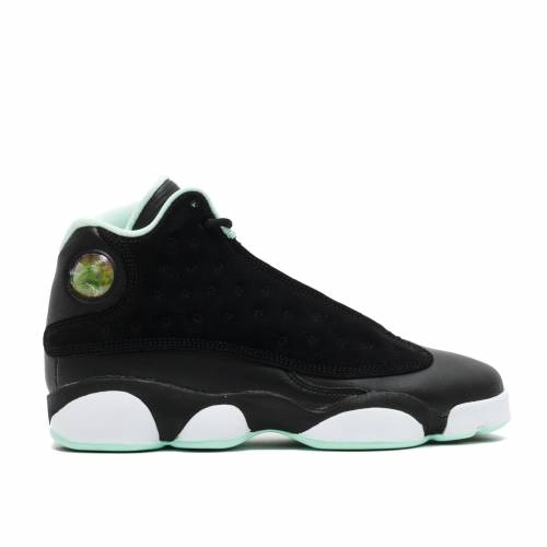 【 AIR JORDAN JORDAN 13 RETRO GS 'MINT FOAM' / BLACK METALLIC GOLD MINT FOAM 】 ナイキ サーティーン 黒色 ブラック ゴールド エアジョーダン ジュニア キッズ ベビー マタニティ スニーカー|スニケス