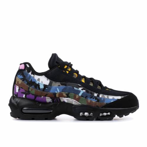 【 NIKE AIR MAX 95 'ERDL PARTY' / BLACK MULTI COLOR 】 マックス 黒色 ブラック エアマックス スニーカー メンズ ナイキ｜スニケス