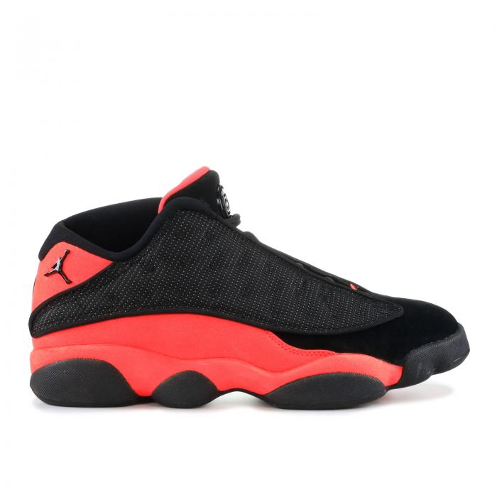 【 AIR JORDAN CLOT X JORDAN 13 RETRO LOW 'INFRA-BRED' / BLACK INFRARED 23 】 ナイキ クロット サーティーン 黒色 ブラック エアジョーダン 'INFRABRED' スニーカー メンズ｜スニケス