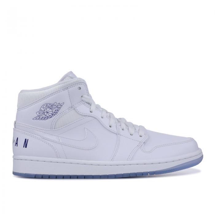 【 AIR JORDAN JORDAN 1 RETRO MID 'WHITE CONCORD' / WHITE CONCORD WHITE 】 ナイキ ミッド 白色 ホワイト コンコルド コンコード エアジョーダン スニーカー メンズ 75,570円