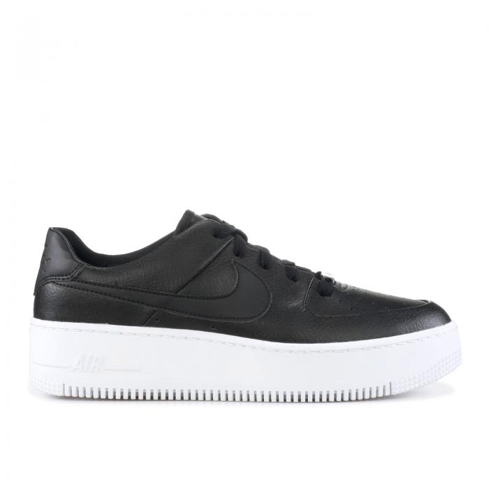 ナイキ Nike 大気 黒色 黒 白いこと 白いこと エアフォース Black スニーカー レディース Air Nike Wmns 1 Sage Low Black White ファッション商標名 快適 ファッション スニーカー Pasadenasportsnow Com