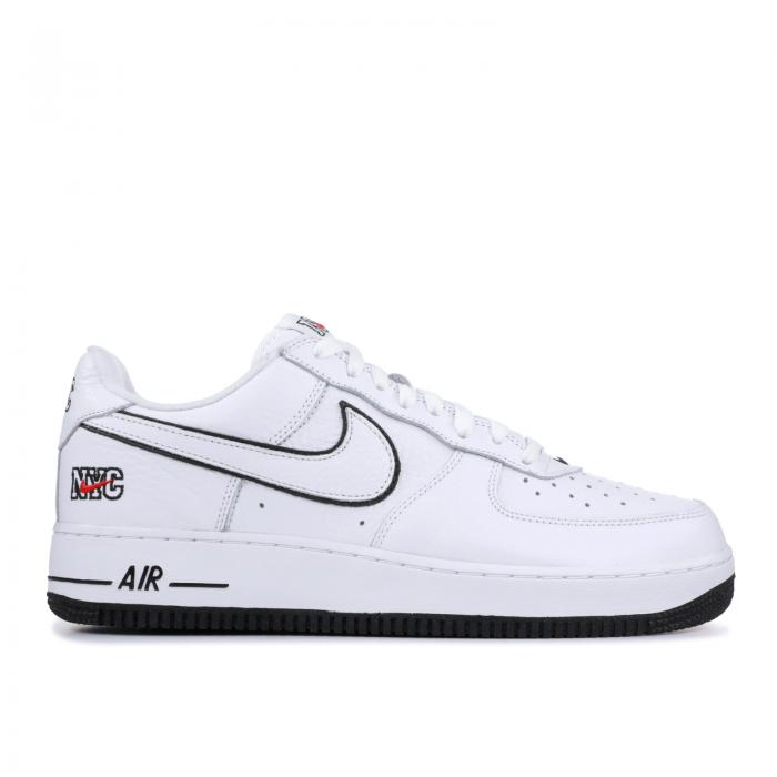 【 NIKE DOVER STREET MARKET X AIR FORCE 1 LOW 'NYC' / WHITE WHITE WHITE 】 ストリート 白色 ホワイト エアフォース スニーカー メンズ ナイキ