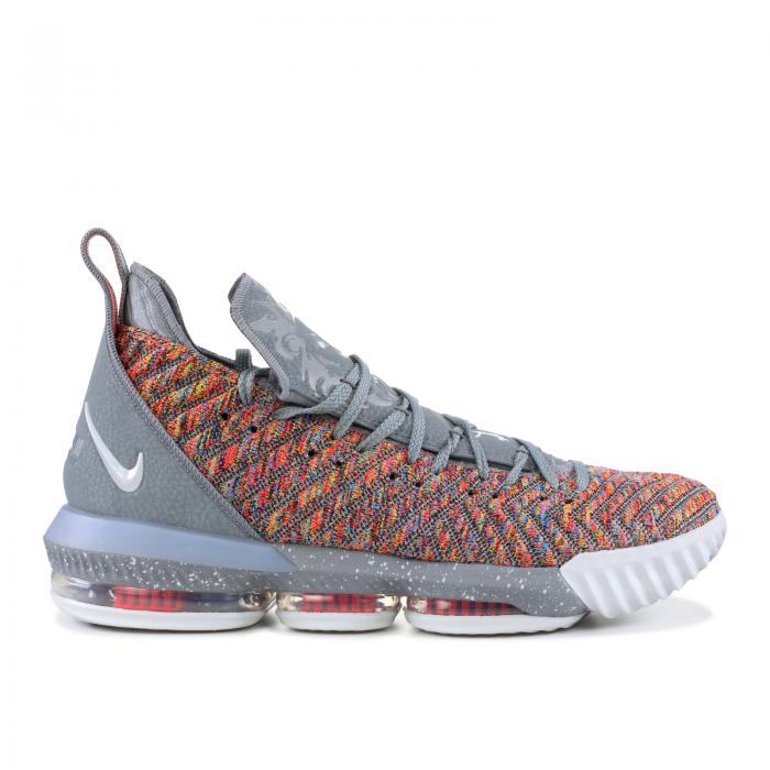 【 NIKE LEBRON 16 '20 20' / MULTI COLOR METALLIC SILVER 】 レブロン 銀色 シルバー スニーカー メンズ ナイキ