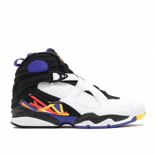 風情ジョーダン Air Jordan エア 白いこと 白さ エアジョーダン Threepeat スニーカー メンズ Air 8 White Bright Concordblackinfrared ジョーダン 軽い モード スニーカー Giroveloce It