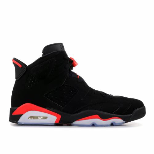 【 AIR JORDAN JORDAN 6 RETRO 'INFRARED' 2019 / BLACK INFRARED 】 ナイキ 黒色 ブラック エアジョーダン スニーカー メンズ｜スニケス