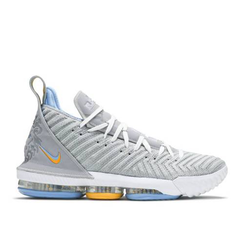 【 NIKE LEBRON 16 \u0027MLPS\u0027 / WOLF GREY WHITE UNIVERSITY BLUE 】 レブロン 薄墨色 薄墨色 白いこと 白いこと 青味 青み スニーカー メンズ ナイキ