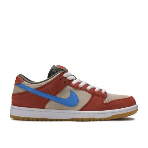 【 NIKE DUNK LOW PRO SB \u0027CORDUROY\u0027 / DUSTY PEACH PHOTO BLUE DESERT 】 ダンク 労働者階級 エスビー 青碧 青碧 ダンクロー スニーカー メンズ ナイキ