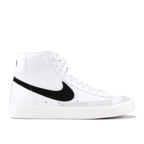 【 NIKE BLAZER MID \'77 VINTAGE \'WHITE BLACK\' / WHITE BLACK 】 ブレイザー ミッド ビンテージ ヴィンテージ 白色 ホワイト 黒色 ブラック スニーカー メンズ ナイキ
