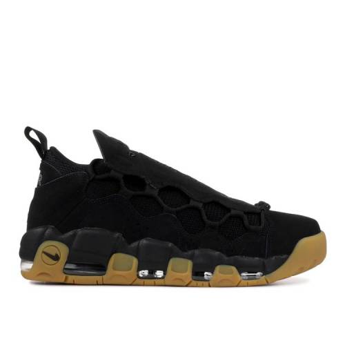 【 NIKE AIR MORE MONEY 'BLACK GUM' / BLACK BLACK GUM LIGHT BROWN 】 黒色 ブラック 茶色 ブラウン エアモアマネー スニーカー メンズ ナイキ