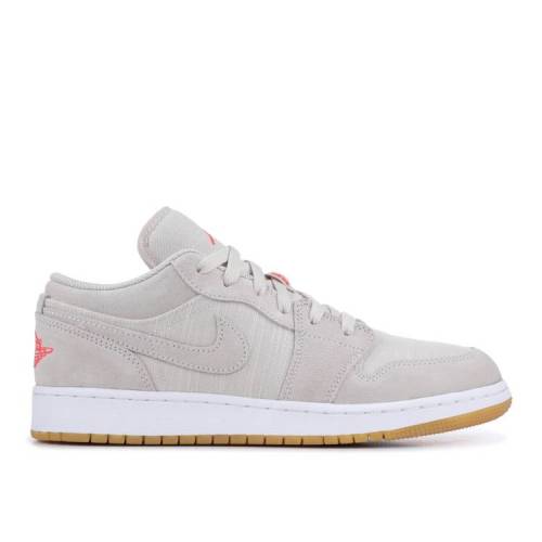 【 AIR JORDAN JORDAN 1 LOW BG 'DESERT SAND' / DESERT SAND WHITE GUM YELLOW 】 ナイキ 砂色 サンド 白色 ホワイト 黄色 イエロー エアジョーダン ジュニア キッズ ベビー マタニティ スニーカー|スニケス