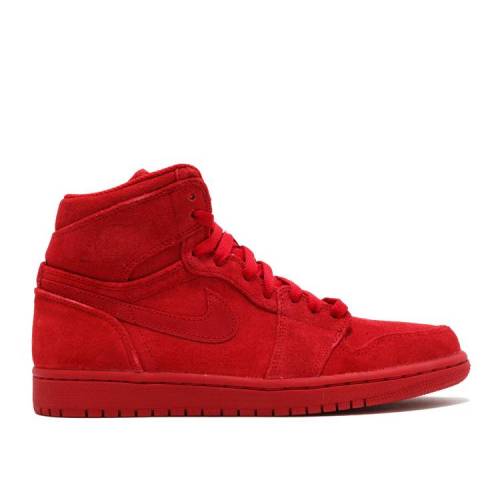 【 AIR JORDAN JORDAN 1 RETRO HIGH 'RED SUEDE' / GYM RED GYM RED 】 ナイキ ハイ 赤 レッド エアジョーダン スニーカー メンズ|スニケス