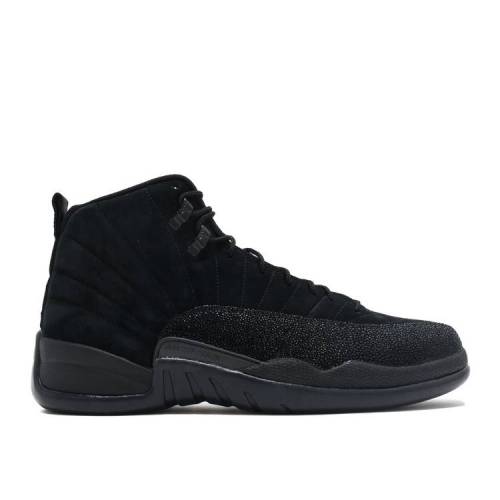 【 AIR JORDAN OVO X JORDAN 12 RETRO 'BLACK' / BLACK BLACK METALLIC GOLD 】 ナイキ 黒色 ブラック ゴールド エアジョーダン スニーカー メンズ|スニケス
