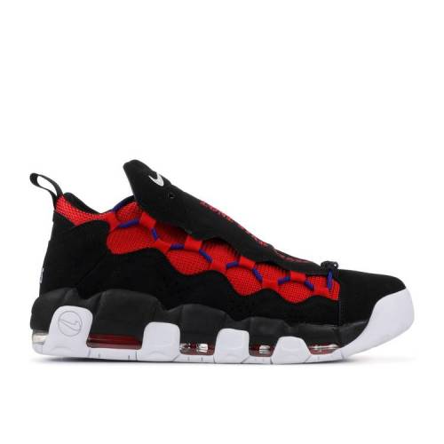 【 NIKE AIR MORE MONEY 'LONE STAR STATE' / BLACK WHITE UNIVERSITY RED 】 黒色 ブラック 白色 ホワイト 赤 レッド エアモアマネー スニーカー メンズ ナイキ