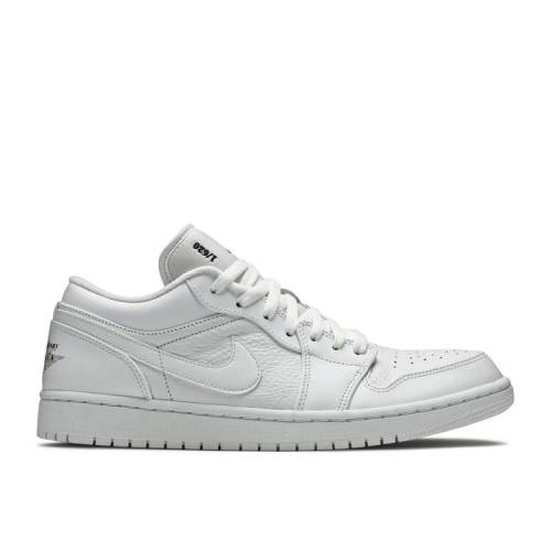 【 AIR JORDAN JORDAN 1 LOW 'VINTAGE LICHEN' / WHITE BLACK VINTAGE LICHEN 】 ナイキ 白色 ホワイト 黒色 ブラック ビンテージ ヴィンテージ エアジョーダン スニーカー メンズ