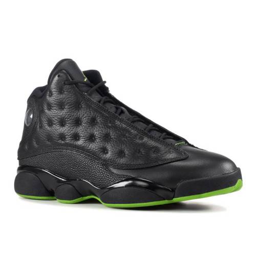 エアジョーダン Air Jordan エア サーティーン 黒色 ブラック 緑 グリーン エアジョーダン Altitude スニーカー メンズ Air 13 Green Retro 17 Black Altitude Bla Org Bw