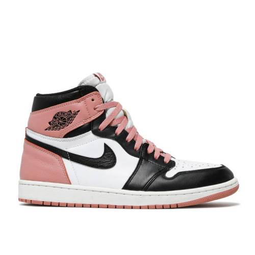 【 AIR JORDAN JORDAN 1 RETRO HIGH NRG 'RUST PINK' / WHITE RUST PINK BLACK 】 ナイキ ハイ 白色 ホワイト ピンク 黒色 ブラック エアジョーダン スニーカー メンズ 408,880円