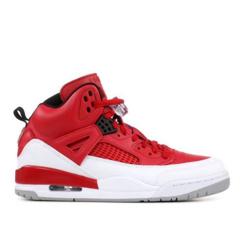 【 AIR JORDAN JORDAN SPIZIKE 'GYM RED' / GYM RED WHITE WOLF GREY 】 ナイキ 赤 レッド 白色 ホワイト 灰色 グレー エアジョーダン スニーカー メンズ