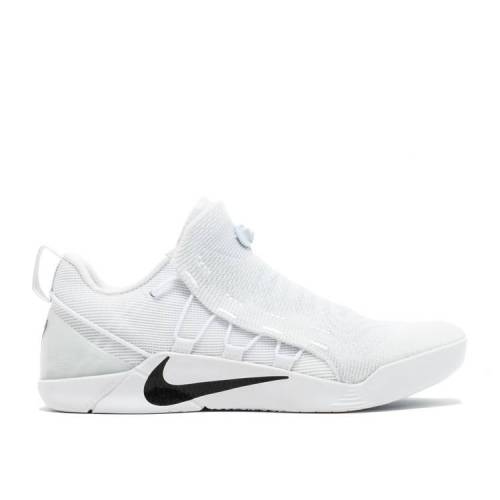 【 NIKE KOBE A.D. NXT 'SNOW WHITE' / WHITE BLACK 】 コービー 白色 ホワイト 黒色 ブラック スニーカー メンズ ナイキ｜スニケス