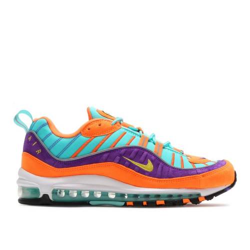 【 NIKE AIR MAX 98 QS 'CONE' / CONE TOUR YELLOW HYPER GRAPE 】 マックス 黄色 イエロー エアマックス スニーカー メンズ ナイキ|スニケス